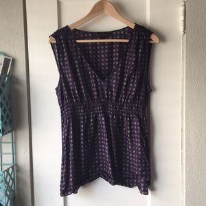 Express Design Studio blouse size Large purple
